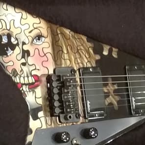 Jackson 1990 Randy Rhoads Custom RR1 Flying V Guitar USA Ontario w/OHSC ALL Original RARE image 1