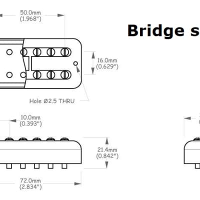 Filtertron style alnico 5 guitar neck + bridge pickups set nickel image 6