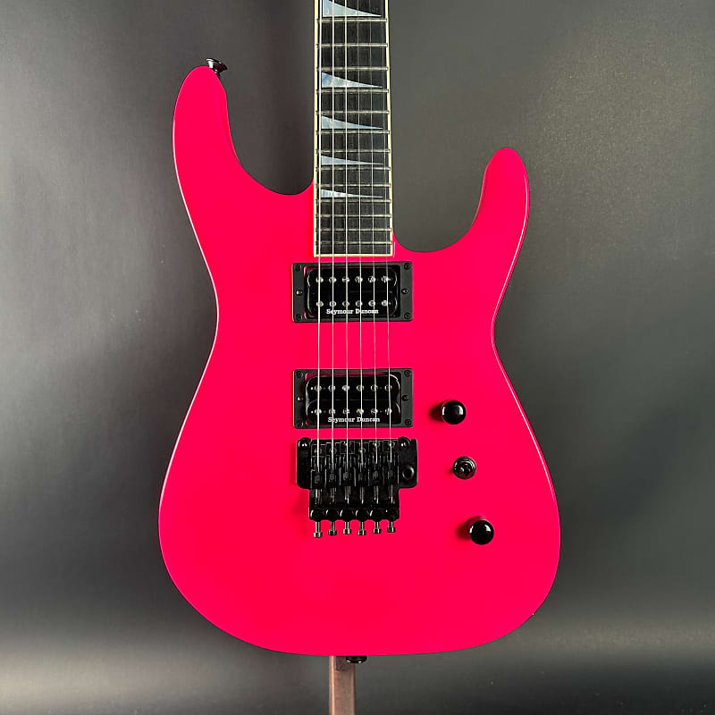 Used 2022 Jackson Custom Shop SL2H Neon Pink w/case TSU20634 image 1