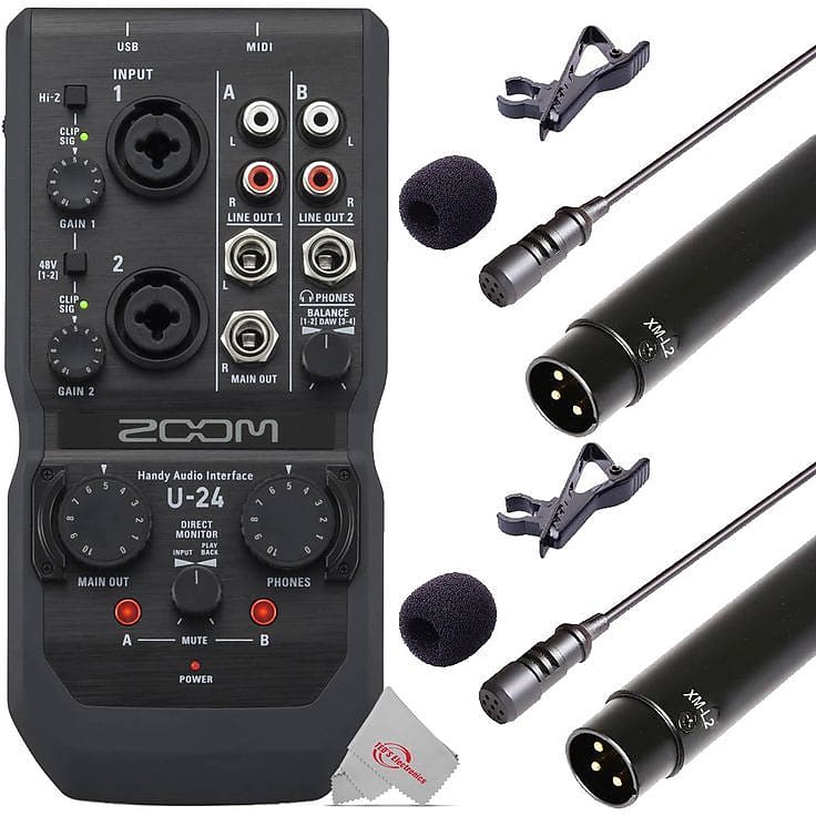 Zoom U-24 Handy Audio outlet Interface