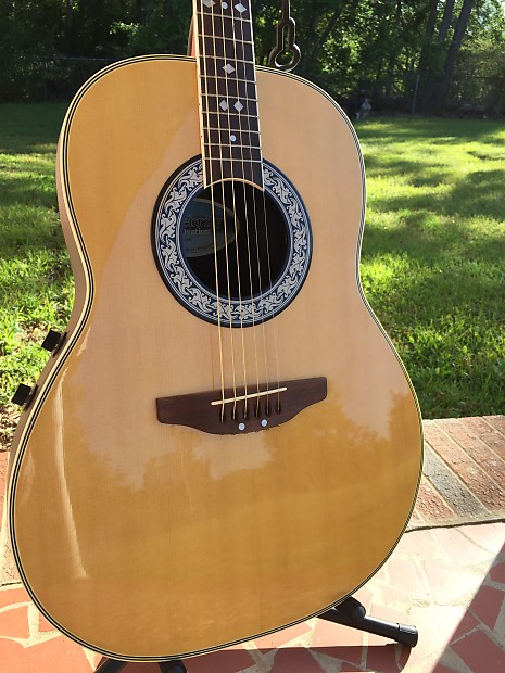 Ovation Celebrity CC67 1977 Natural Acoustic Electric with