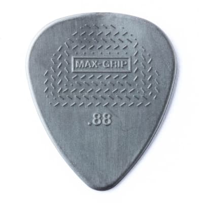 Dunlop 449P88 Nylon Standard Max-Grip .88mm Guitar Picks (12-Pack)