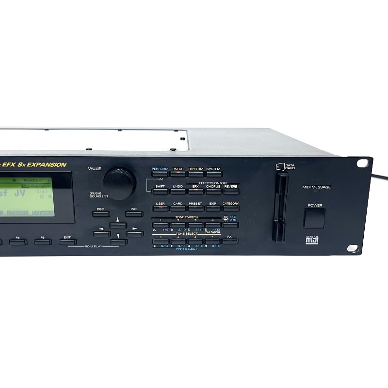 Roland JV-2080 64 Voice Synthesizer Keyboard Sound Module