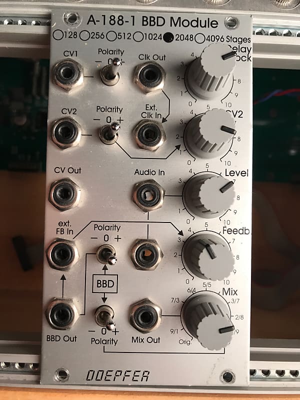 Doepfer A1881 bucket brigade delay module Reverb