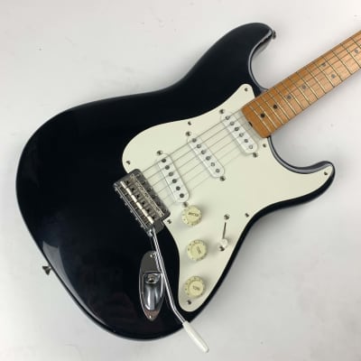 Fender U.S. Vintage '57 Stratocaster 1996 - Black W Brown Fender case image 1