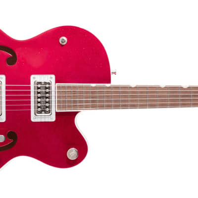GRETSCH - G6120T-HR Brian Setzer Signature Hot Rod Hollow Body with Bigsby  Rosewood Fingerboard  Magenta Sparkle - 2401206856 for sale