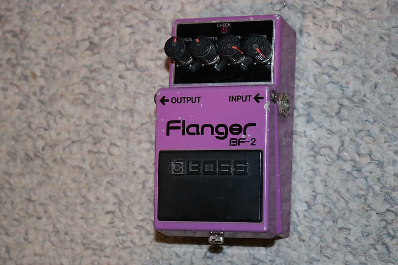 Boss BF-2 Flanger 1980-1984 (Black Label) Made In Japan
