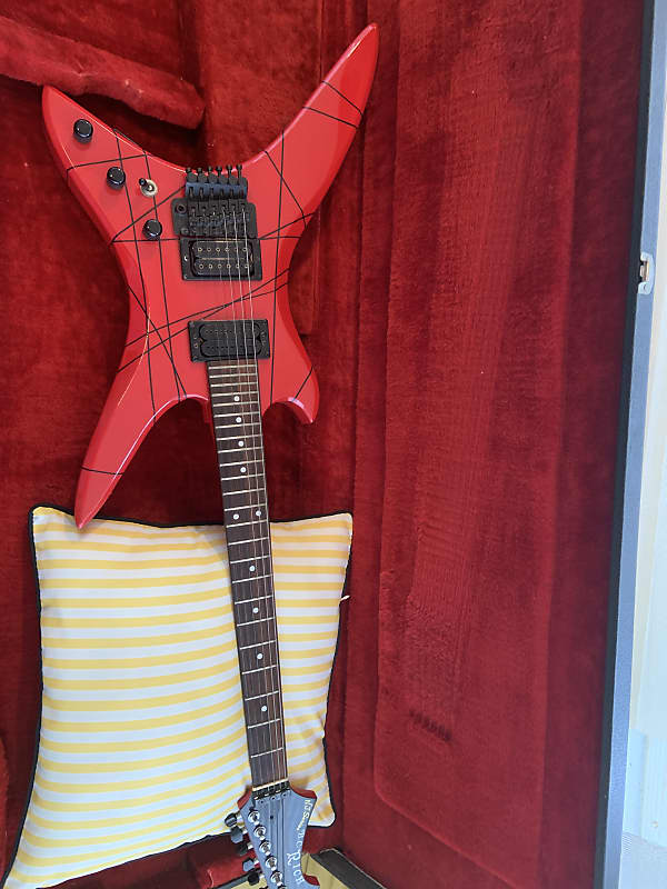 B.C. Rich N.J series Stealth 1980s Red | Reverb