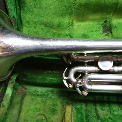 Conn 18B Duo Bore Vintage 1927 Professional Trumpet In Excellent Playing Condition image 7