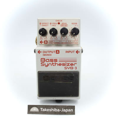 ベース BOSS Bass Synthesizer SYB-3 BOSS - SYB-3 Bass Synthesizer - YouTube