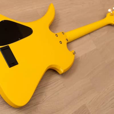 Burny MG Electric Guitar Mockingbird Shape Sunburst w/ Fernandes