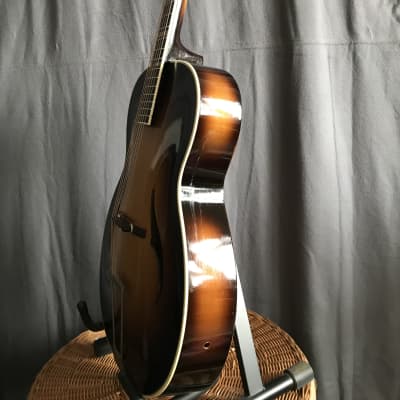 Vintage German archtop jazz guitar 50s - Isana Klira - new frets image 10