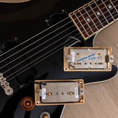 ギター edwards potbelly E-PO-100 2009 Edwards E-PO-100D Potbelly Electric Guitar Black, Japan