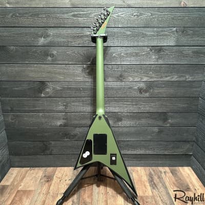 Jackson X Series Rhoads RRX24 Electric Guitar Matte Army Drab with Black Bevels image 14