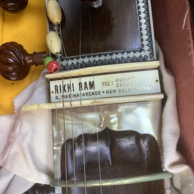 Rikhi Ram  sitar / vintage from the late 60’s image 7