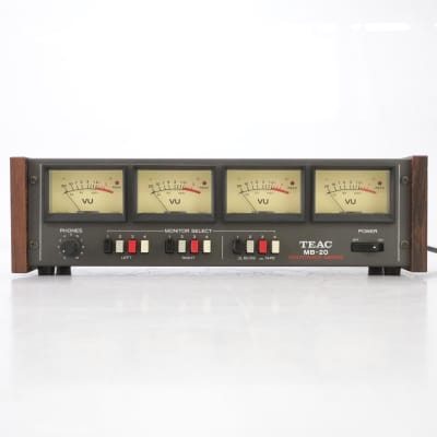 その他 TEAC MB-20 METER BRIDGE TASCAM SERIES Teac MB-20 Meter Bridge - HiFi Vintage