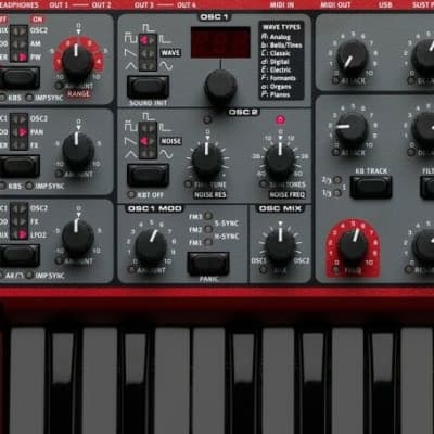 Nord Lead 4 PERFORMANCE 49 KEY Synthesizer Synth 4 KEYBOARD Brand New //ARMENS// image 3