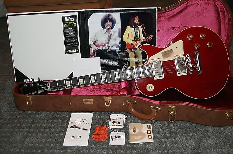 Harrison Clapton LUCY Les Paul 1957 スタイル