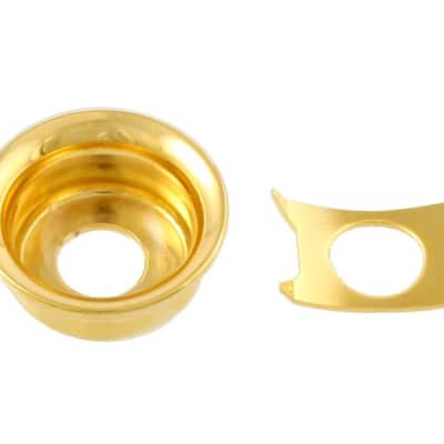 Gold Input Cup Jackplate for Telecaster image 1