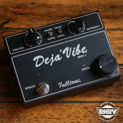 Fulltone Mini Deja Vibe MDV-1 Black for sale