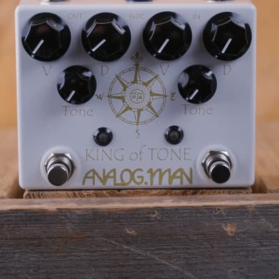 Reverb.com listing, price, conditions, and images for analog-man-king-of-tone