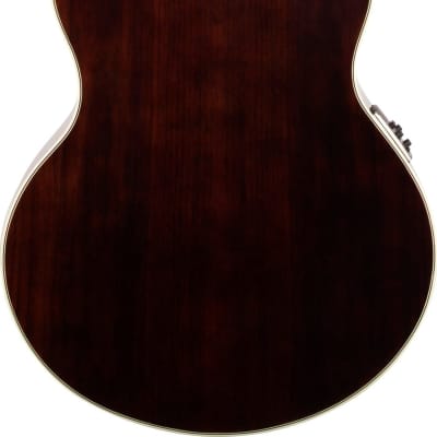 Warwick RockBass Alien Deluxe Hybrid Thinline 5-String Acoustic-Electric Bass Guitar, Spruce Top, Natural Transparent Satin image 3