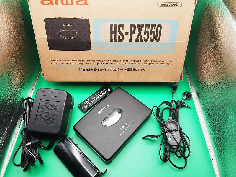Speed Perfect Working Cassetteboy AIWA HS-PX550 Stereo Cassette Boy Player Walkman  			