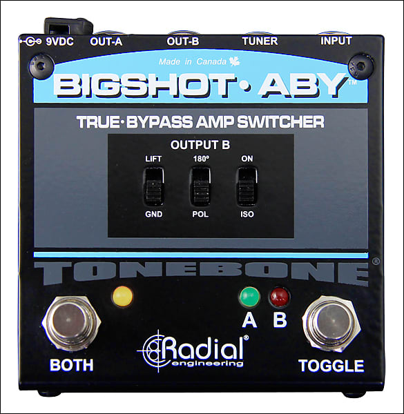 Radial Bigshot ABY True Bypass Switcher Pedal image 1