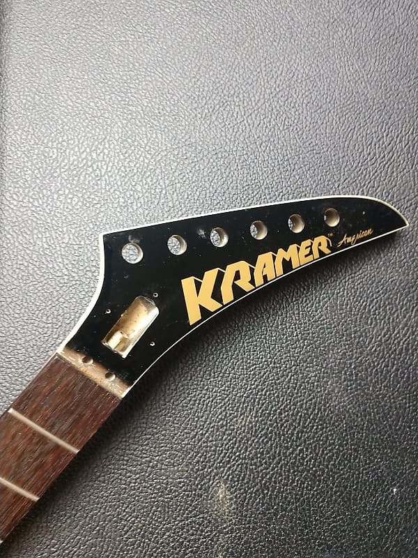 Kramer American 80's Satin Natural (Headstock White Binding