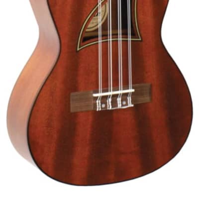 Eddy Finn EF-98T Mahogany Top & Neck 8-String Tenor Size Ukulele image 1