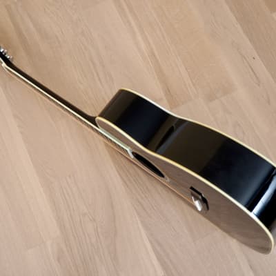 Morris MF-50(関西圏手渡し) 1980s Morris MF-50 X-Braced Auditorium Acoustic Guitar Black