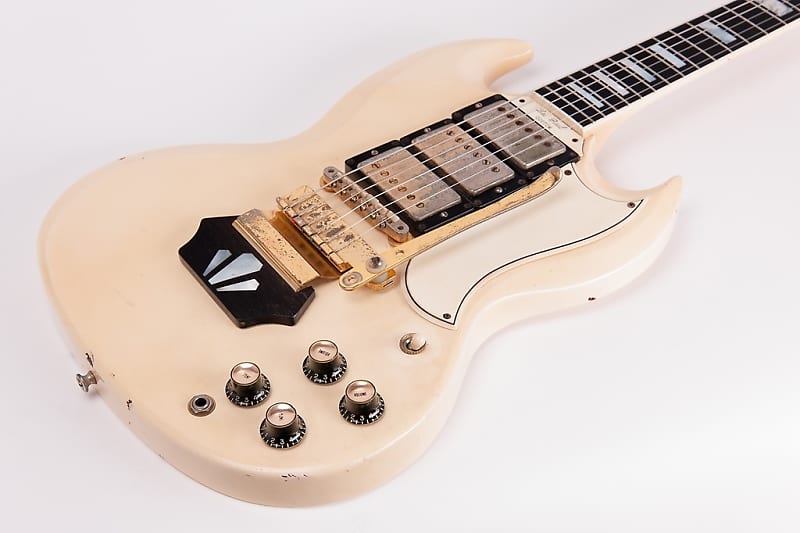 Gibson Les Paul (SG) Custom with Ebony Block Vibrola 1962 - 1963 image 3