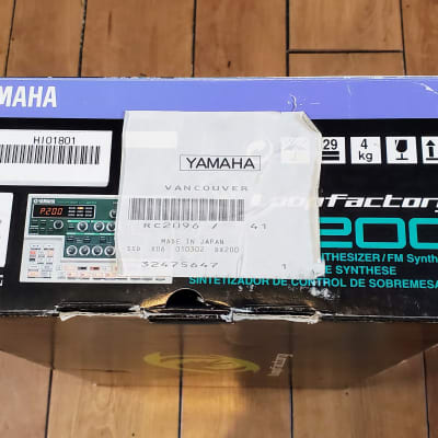 Yamaha DX-200 with ORIGINAL BOX image 6