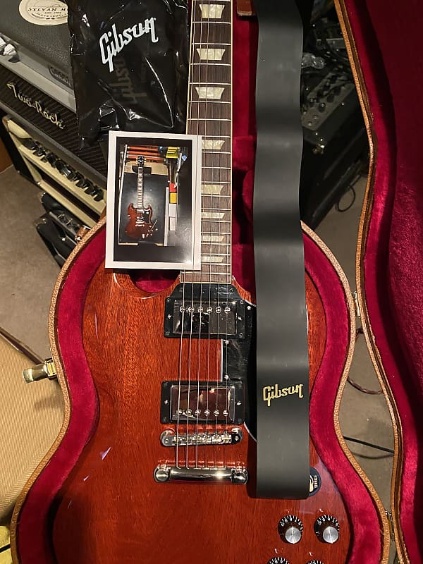 Gibson SG '61 Reissue 2022-Nitro Vintage Cherry, Burstbuckers 