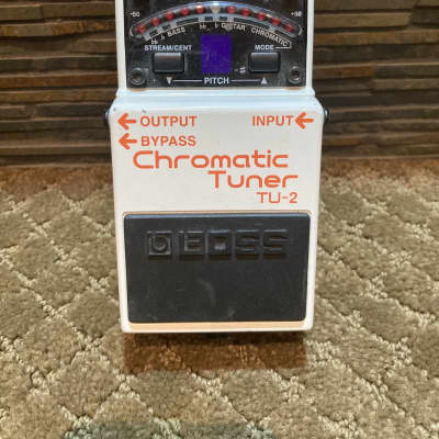 Boss TU-2 Chromatic Tuner (Dark Gray Label) 1998 - 2009 - White image 2