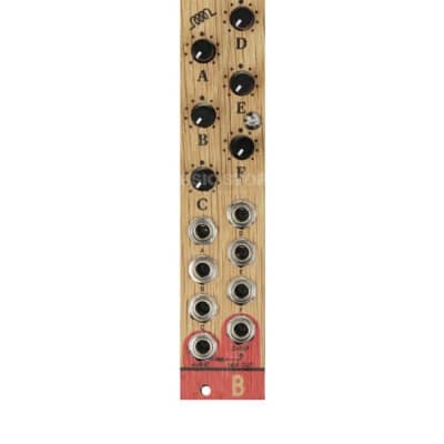 Bastl Instruments ABC Eurorack 6 Channel Mixer Module (Wood) image 2