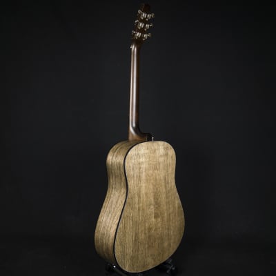 Seagull S6 Classic Solid Cedar Top Acoustic Electric Guitar Blackwashed (048595001978) image 10