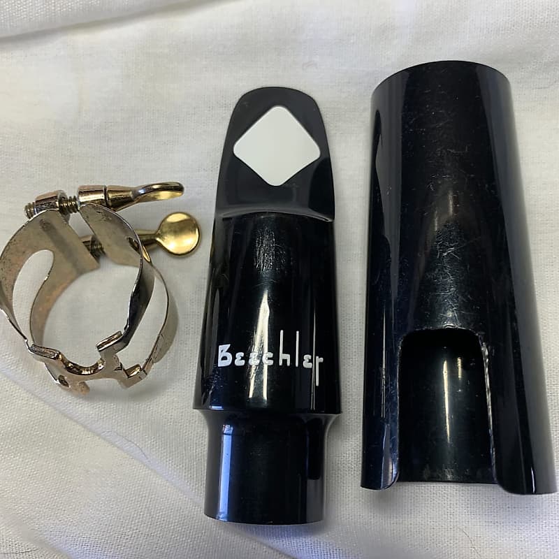 Beechler Alto Saxophone mouthpiece Diamond Inlay 1990 +/ Reverb