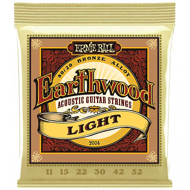 ERNIE BALL 2004 Earthwood Bronze Light 011-052 Saiten für Westerngitarre image 1