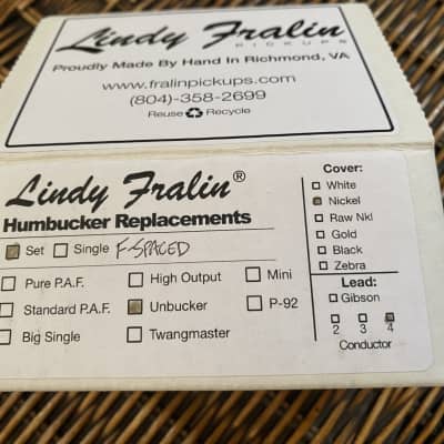 Lindy Fralin Unbucker Pickups- Pair image 2