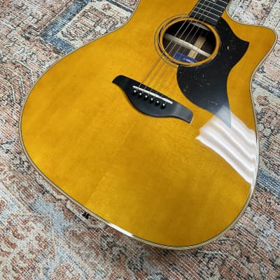 Yamaha A5R-VN Dreadnought with Electronics 2010s - Vintage Natural image 2
