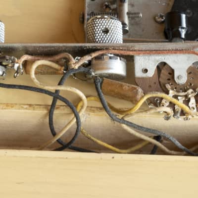 Fender Telecaster 1954, Blond, Black Pick Guard, GORGEOUS Finish, Grainy Ash Body & BENDS NOTES image 13