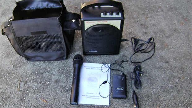 Hisonic hs120b portable pa clearance system