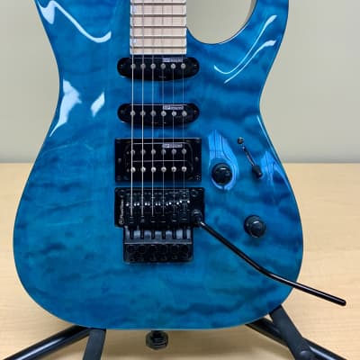 ESP LTD XJ6 (Jaguar/Jazzmaster Style) 90s Transparent Blue