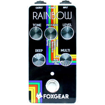 Foxgear Rainbow 5 Preset Digital Reverb Pedal image 1