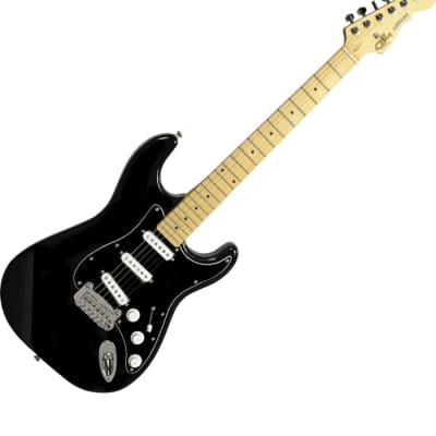 Guitare Electrique G&L TLEG-BLK-M - Standard - Tribute Legacy Gloss Black touche érable image 5