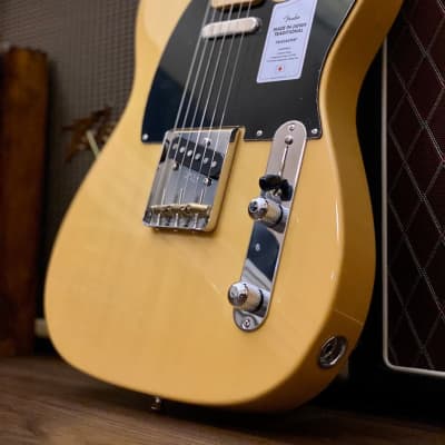 Fender Japan Traditional II 50s Telecaster with Maple FB in Butterscotch  Blonde | Reverb