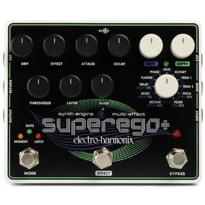 Electro-Harmonix Superego Plus Synth Multi-Effects Pedal image 1