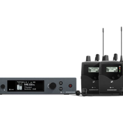 Sennheiser EW IEM G4 Twin (Band A1) Wireless In-Ear Stereo Monitoring Set image 1