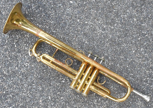 【サイズ交換ＯＫ】 SELMER Signet w Finish: Brass 1970s circa Trumpet Soloist 管楽器・吹奏楽器